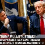 Trump Akui Kesepakatan dengan Iran Belum Tercapai, Negosiasi Nuklir dan Selat Hormuz Masih Buntu