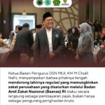 DSN MUI Dorong Zakat Perusahaan Jadi Kredit Pajak, Solusi Hindari Beban Ganda dan Perkuat Ekonomi Syariah Nasional